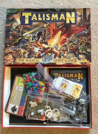 Gw Talisman 3rd Ed Talisman The Magical Quest Box Game