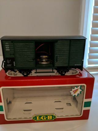 Lgb 41352 Steam Sound Boxcar Ln/box