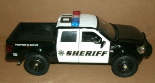 1/24 Scale 2011 Ford SVT F - 150 Raptor Sheriff Police Truck Diecast Model - Jada 3