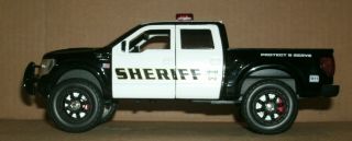 1/24 Scale 2011 Ford SVT F - 150 Raptor Sheriff Police Truck Diecast Model - Jada 6