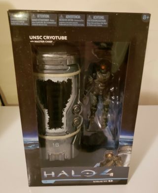 Mcfarlane Toys Halo 4 Series 1 - Frozen Master Chief With Cryotube Deluxe Actio…