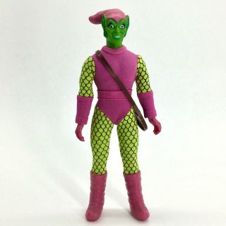 Mego Green Goblin,  All 8” Type 2 Figure,  Vintage 1974,  With Custom Box