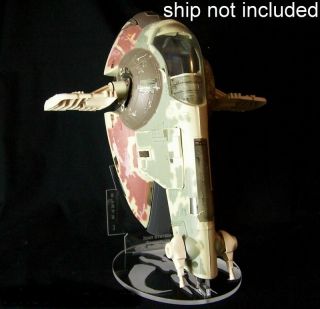Acrylic Display Stand For Star Wars Slave I Kenner Vintage Hasbro Modern