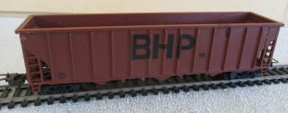 4 x BHP Steel Coal Hoppers by Powerline Freightline Lifelike - HO OO 3