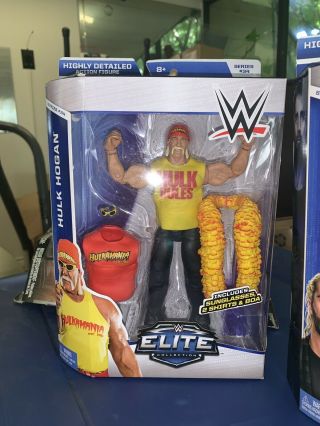 Mattel Wwe Elite Wrestling Hulk Hogan Series 34 Action Figure
