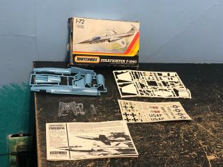 Vintage Matchbox Starfighter F - 104g 1/72 Model Kit Unassembled
