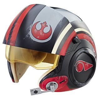 Star Wars The Black Series Poe Dameron Electronic X - Wing Pilot Helmet Great Gift