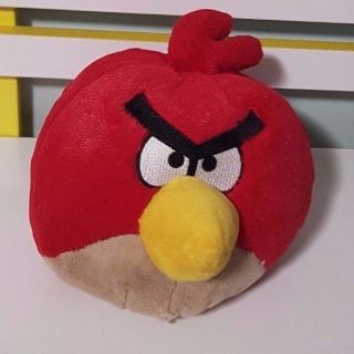 Red Angry Birds Character Plush Toy Game Kids Toy About 20cm Tall Soft Toy