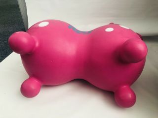 Vintage Ledra Plastic Pink 1984 Rody Horse Ride On Bouncing Toddler Pony Italy 8