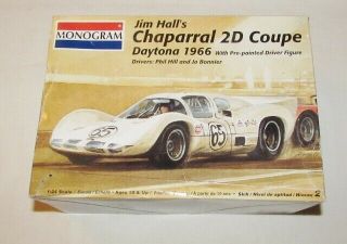 Monogram Jim Hall’s Chaparral 2d Coupe 1/25 Scale Model Kit 85 - 2850 Bags