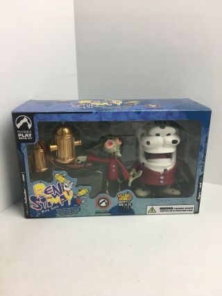 Ren And Stimpy As Fire Dogs Wizard World Chicago 2004 Exclusive