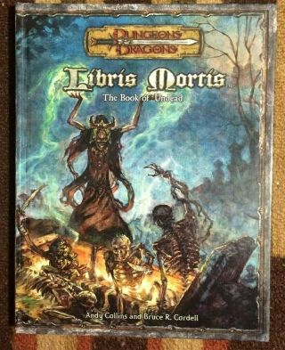 Dungeons And Dragons Libris Mortis The Book Of The Undead Hardback