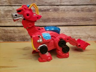 Hasbro Transformers Rescue Bots Heatwave Dinobot Dinosaur Figure 2013 8 "