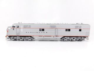 Ho Scale Proto 2000 Cb&q Burlington E7 E7a Diesel Locomotive 9916a Custom