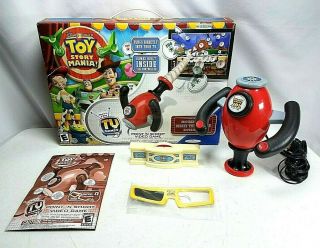 Disney Pixar Toy Story Mania Point Shoot Video Game Jakks Plug N Play - - Euc