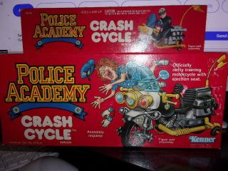 1989 Kenner Police Academy Crash Cycle Misb