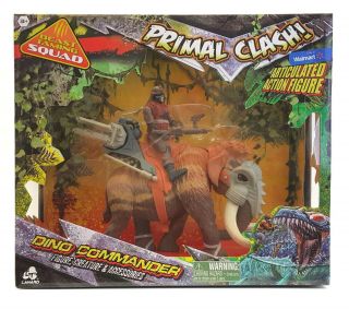 Primal Clash Dino Commander Mammoth & Rider Beast