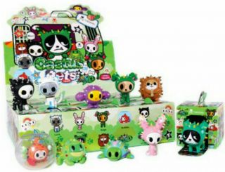 Tokidoki Cactus Pets Mystery Figures Blind Box Case Of ×16 Packs By Simone Legno