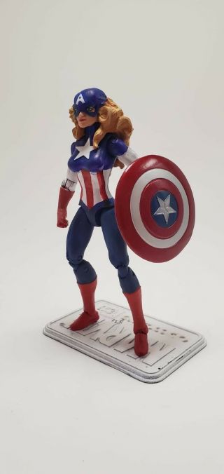 Custom Marvel American Dream 3.  75 Action Figure