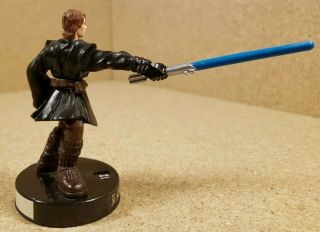 Anakin Skywalker Attacktix Hasbro Star Wars Action Figure 2005 30 Black Base 4