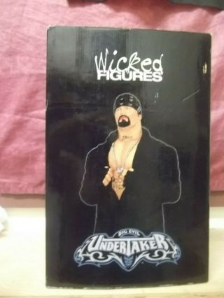 Wicked Figures Wwe Undertaker Resin Handpainted Numbered Limited Edition