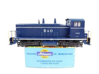 Ho Scale Athearn B&o Baltimore & Ohio Sw7 Diesel Switcher Locomotive 368