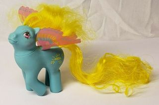 My Little Pony Vintage Buzzer Summer Wing Ponies Neon 1988 Winged