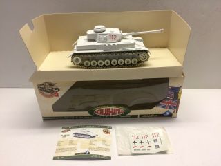 Solido Verem Tank German Panzer Iv Char 1/50 With Decals And Box
