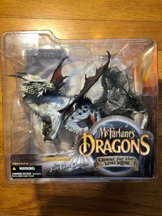 McFarlane’s Dragons Complete Set Of 6 Action Figures Quest For The Lost King MIB 5