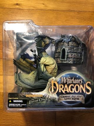 McFarlane’s Dragons Complete Set Of 6 Action Figures Quest For The Lost King MIB 7