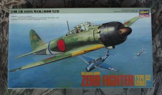 Hasegawa 1/48 Mitsubishi A6m5 Zero Fighter Type 52 Zeke Model Kit (1988)