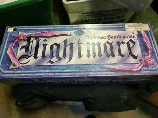 Nightmare The Video Board Game Vhs 1991 Chieftain Games - Complete Pristine