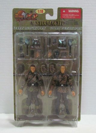The Ultimate Soldier X - D 1:18 Wehrmacht German Infantry Sachsenberg & Wagner Set