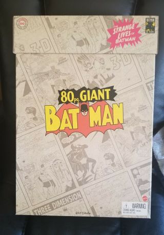 Sdcc 2019 Exclusive Mattel The Strange Lives Of Batman Action Figure 4 Pack