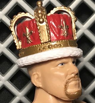 WWE Jerry The King Lawler Hat Crown Accessory Mattel Elite Figure Props 3