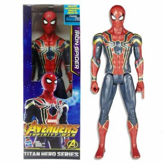 Marvel Avengers Infinity War Titan Hero Series Iron Spider Power Fx Port Figure