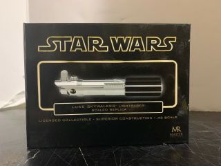 Star Wars Master Replicas Luke Skywalker.  45 Scale Jedi Mini Sw - 325