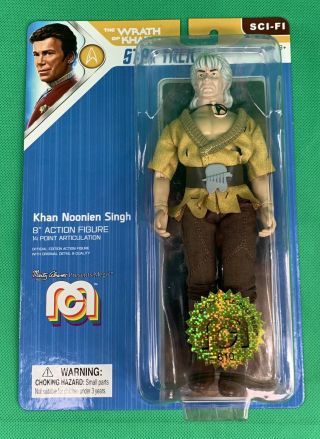 Mego Star Trek Khan Noonien Singh 8 Inch Action Figure Sci - Fi Wave 7 Low 610