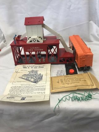 Lionel Trains Operating Icing Station352 With Ob See Photos For Best Description