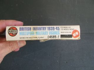 1/32 54MM AIRFIX MULTI - POSE WW2 BRITISH ARMY INFANTRY EUROPE 3