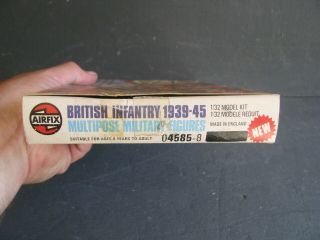 1/32 54MM AIRFIX MULTI - POSE WW2 BRITISH ARMY INFANTRY EUROPE 5