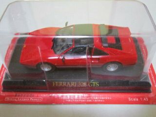 Ferrari 328 Gts Ixo 1/43 Scale