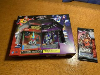 Sdcc 2019 Transformers Tcg 35th Anniversary Box & Convention Pack Bundle In Hand