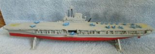 Vintage Plastic Model Ship 41 Uss Midway Air Craft Carrier