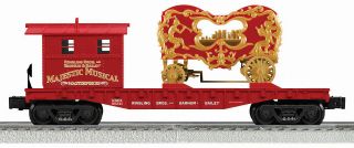 K - Line By Lionel 6 - 22238 Ringling Bros.  Barnum & Bailey Circus Work Caboose W/ca