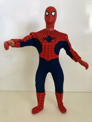 Vintage 1978 Marvel Mego Spider - Man 12 Inch Action Figure Doll