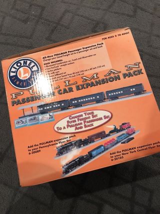 Lionel 6 - 30111 Pullman Passenger Car Expansion Pack