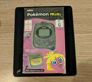 Pokemon Mini Nintendo Smoochum Purple Party Tamagotchi Console Aus Nz Ver
