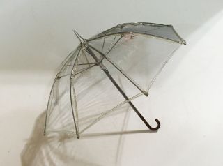 Custom 1/6 Scale Transparent Umbrella For 12 " Action Figure Use