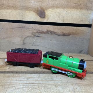 Gullane Mattel Thomas And Friends Percy Battery Operated Train Engine Car 2009